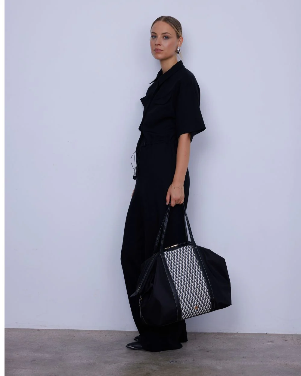 Bolso Shopper XL Lite Born B&W - Image 8