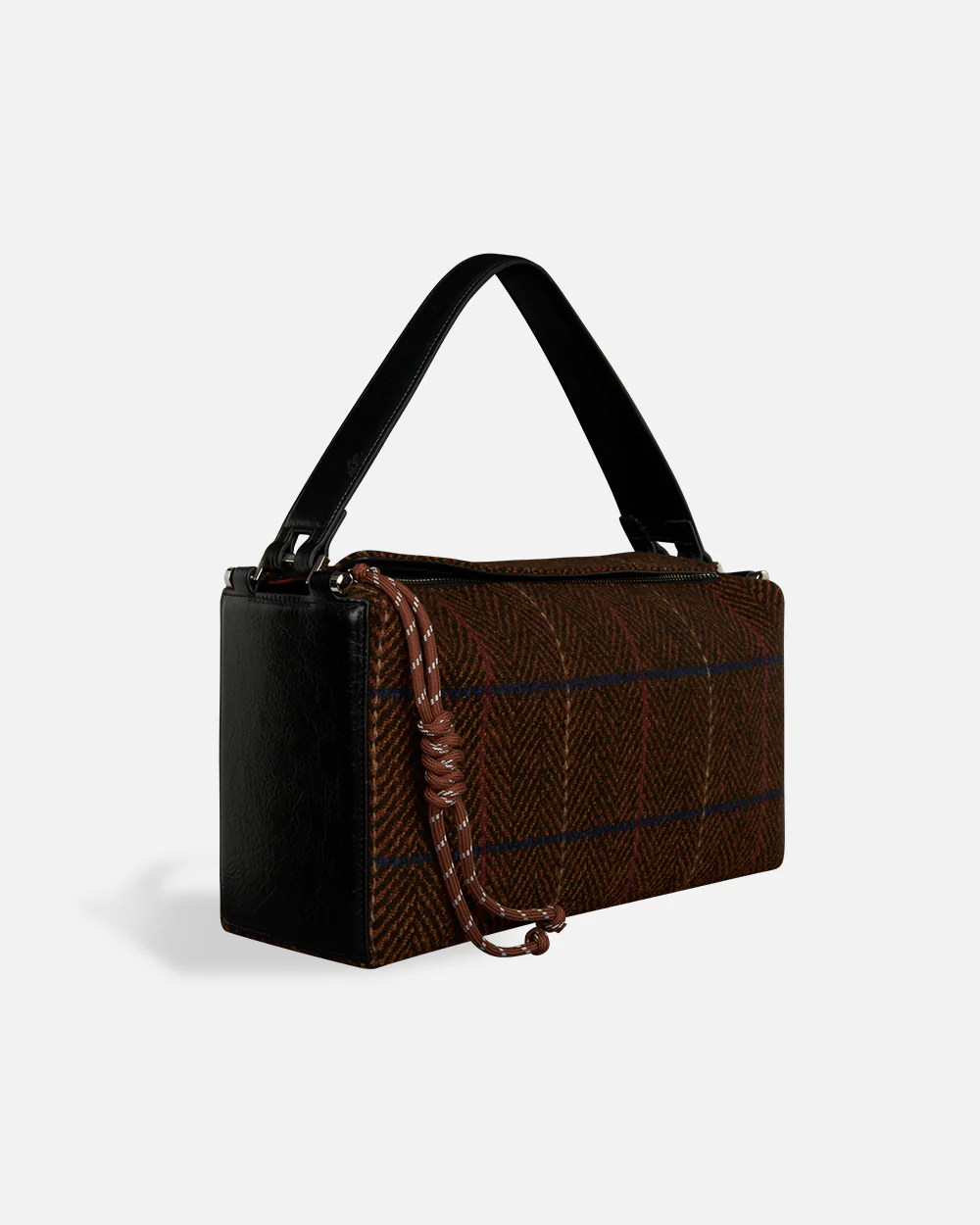 Chicago Bag Tartan Black - Image 5
