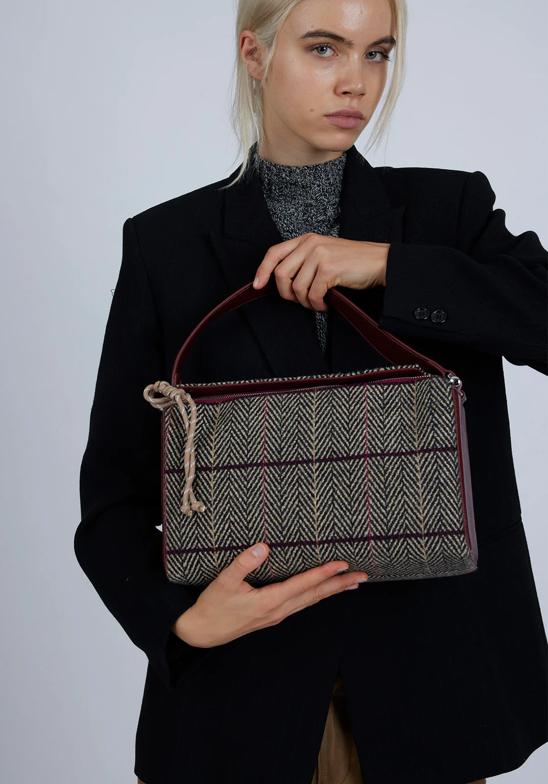 Chicago Bag Tartan Red - Image 6