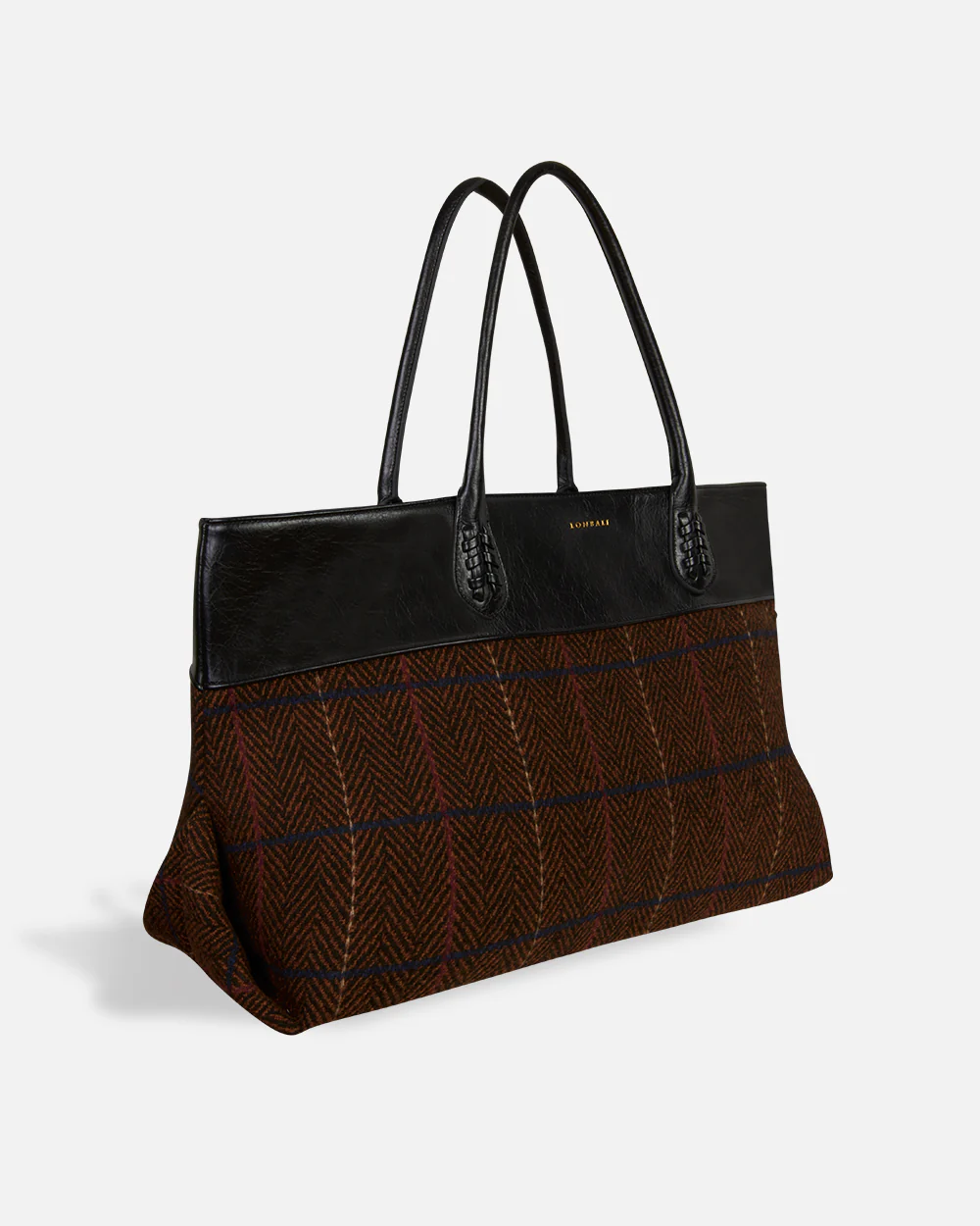 Edinburgh Bag Tartan Black - Image 4