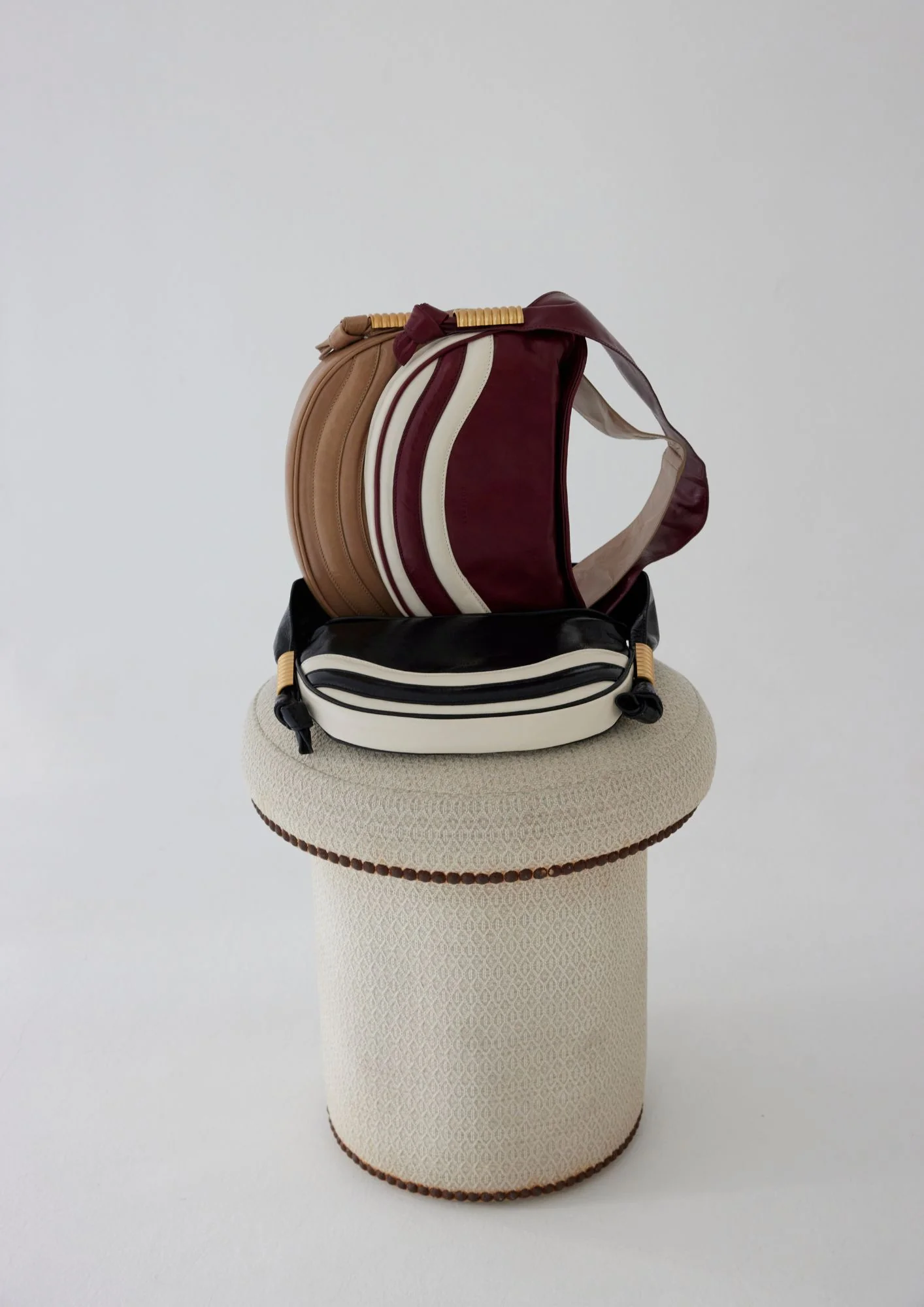 Penelope Shoulder Bag Black & White - Image 4