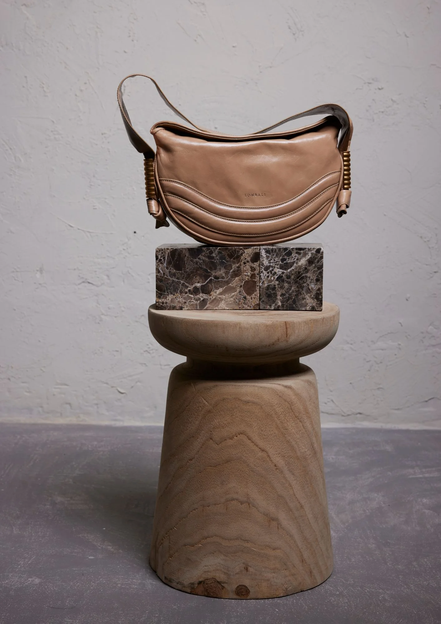 Penelope Shoulder Bag Beige - Image 4