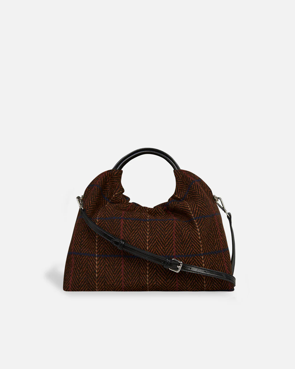 Lucca Bag Small Tartan Black - Image 5