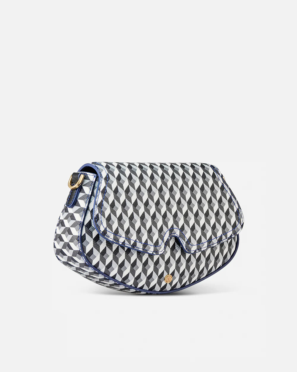 Eyeflap Crossbody Born B&W Navy - Image 6